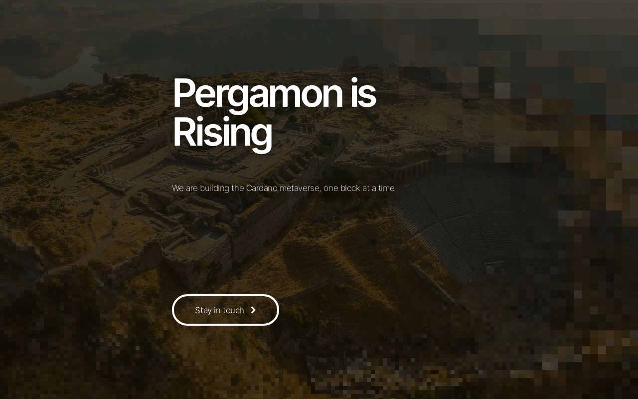 Pergamon We Build The Metaverse